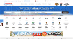 Desktop Screenshot of japanesecartrade.com